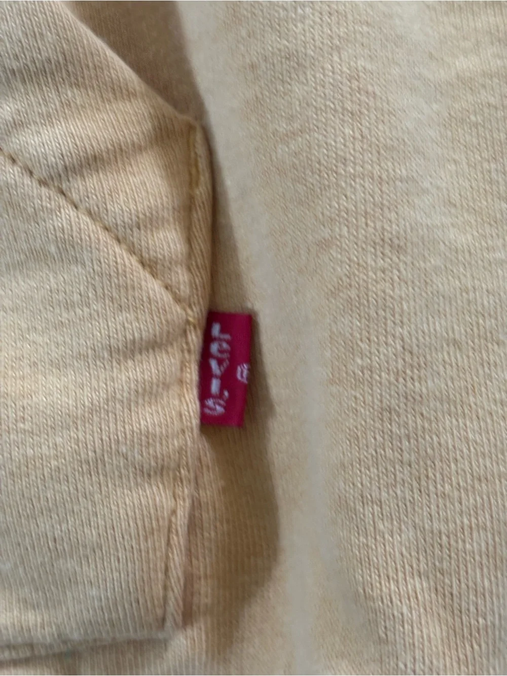 Levi’s Gold Yellow Hoodie